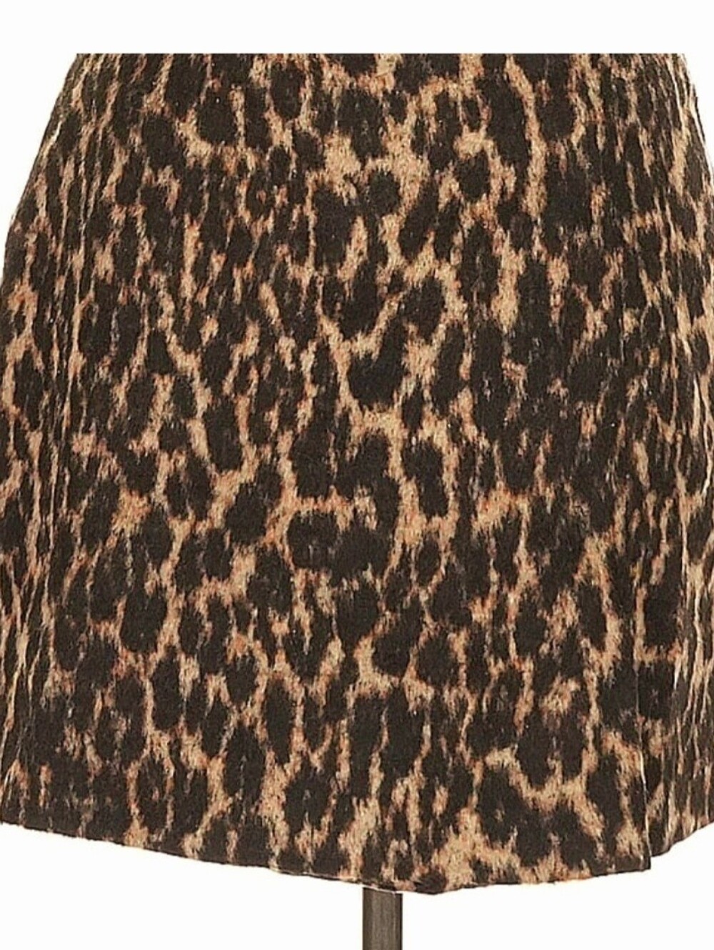 Papermoon Leopard Print A-Line Skirt - Brown, Tsn & Black